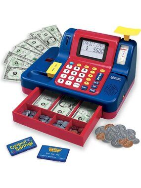 Interactive Play Cash Register for Kids | Educational Toy for Math & Role Play
